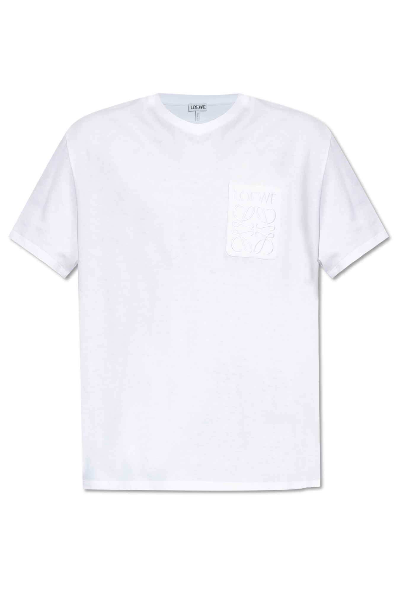 Loewe white t shirt best sale